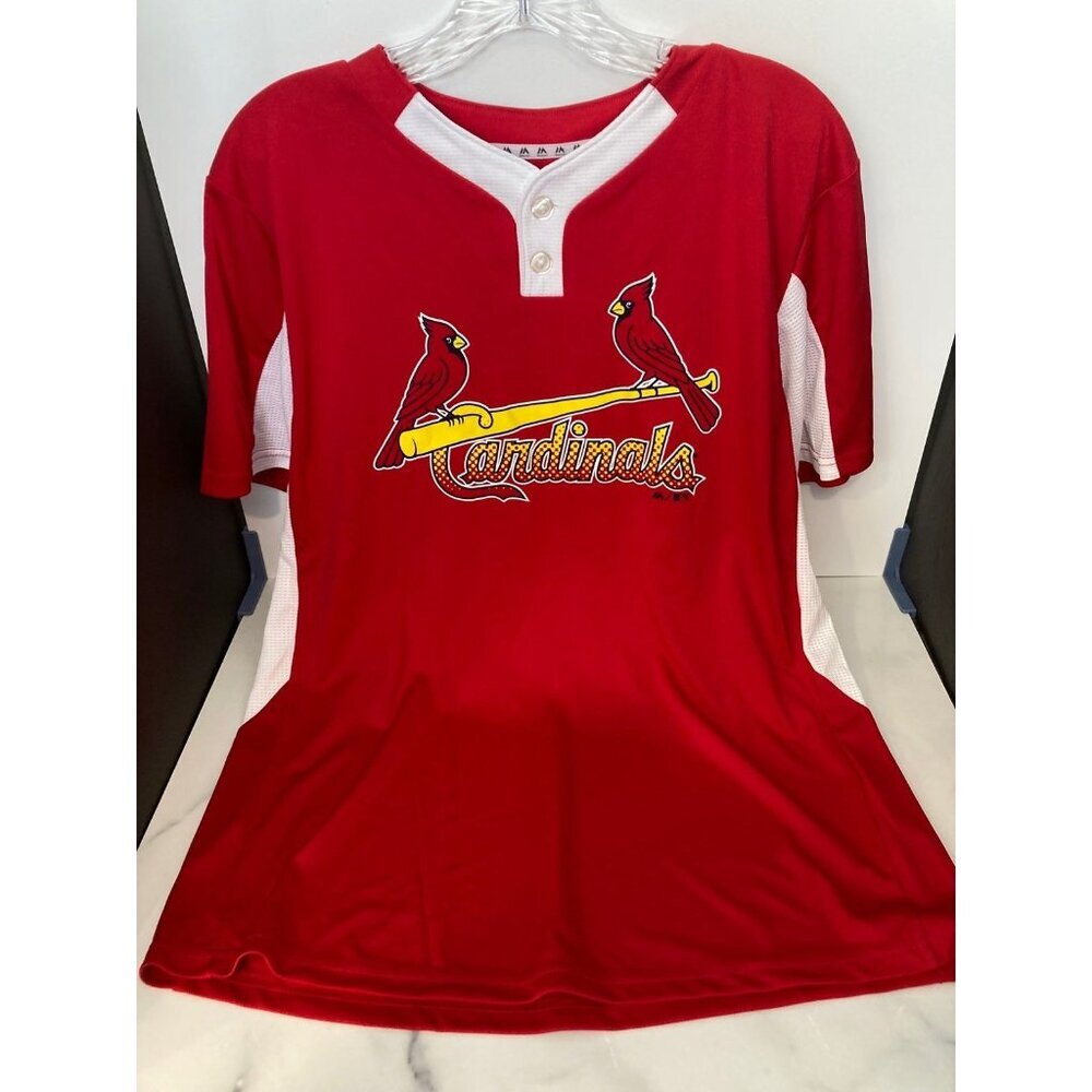 New Without Tags Youth Size Xl Majestic St‎ Louis Cardinals Baseball Jersey